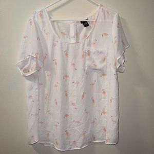 Torrid Flamingo Blouse